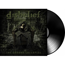 DISBELIEF - The Ground Collapses LIMITED EDITION GOLD VINYL OF ONLY 100 COPIES  WORLDWIDE PREORDER