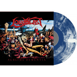 LOUDBLAST : 'Sublime Dementia' Limited edition of 400 copies in Ultra clear / Blue marble vinyl PREORDER