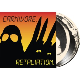 CARNIVORE - Retaliation 2LP - Limited Edition Bones/Black Coloured Vinyl