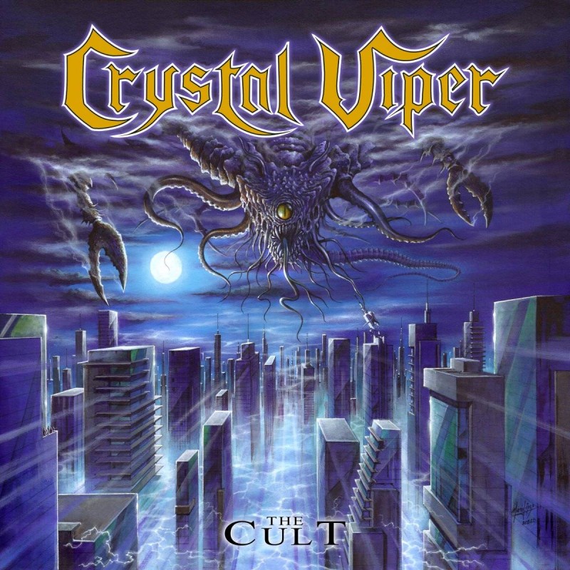 CRYSTAL VIPER - The Cult LIMITED EDITION O CARD CD WITH EXCLUSIVE BONUS TRACK (KING DIAMOND Cover song)