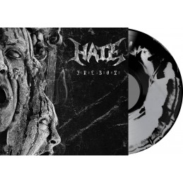HATE : 'Erebos' De luxe Limited Edition Silver/black mix of 500 copies Worldwide – never released on Vinyl