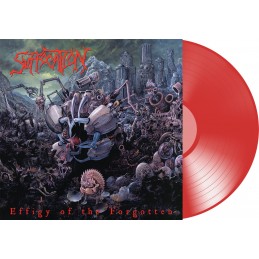 SUFFOCATION : 'Effigy of the Forgotten' Limited edition of 500 copies in Red vinyl