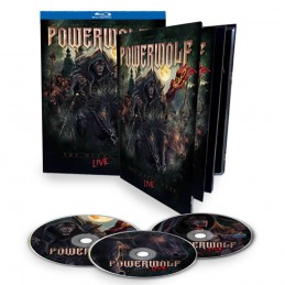 POWERWOLF - The Metal Mass Live - 2 Blu-Ray+CD Mediabook