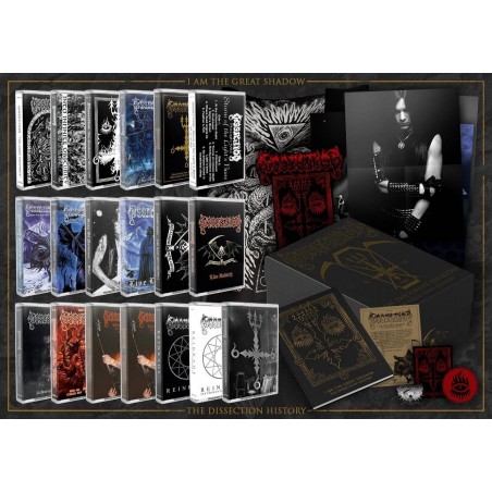 DISSECTION - I Am The Great Shadow (The Dissection History) - 19-Tape Boxset Limited Handnumbered Edition