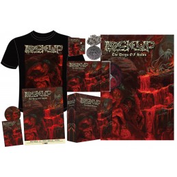 LOCK UP - 'The Dregs Of Hades' BUNDLE LIMITED EDITION BOX SET  OF 200 COPIES WORLDWIDE + TSHIRT
