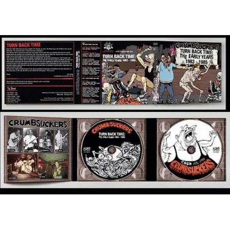 CRUMBSUCKERS - Turn Back Time: The Early Years 1983-1985 - 2CD Deluxe Digipack