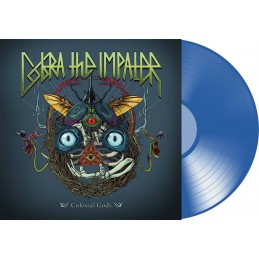 COBRA THE IMPALER : 'Colossal Gods' LIMITED EDITION TRANSPARENT BLUE VINYL OF 200 COPIES WORLDWIDE