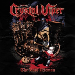 CRYSTAL VIPER : ’The Last Axeman ‘ LIMITED EDITION FULL SPLATTER VINYL OF 100 COPIES WORLDWIDE