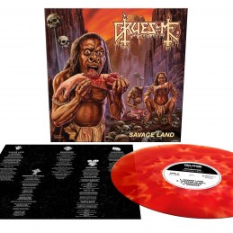 GRUESOME - Savage Land LP - Blood Dripped Bone Limited Edition