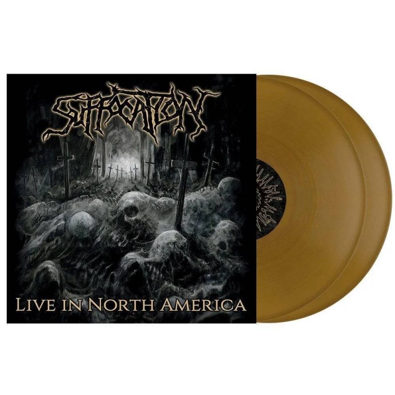 SUFFOCATION - Live In North America 2LP - Gatefold Gold Vinyl Limited Edition