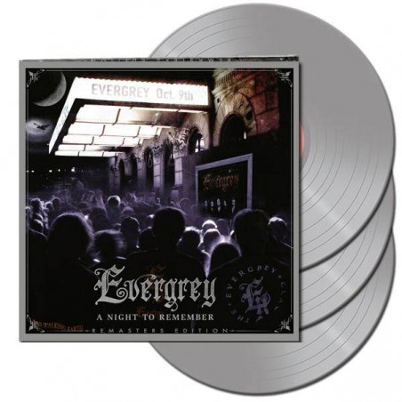 EVERGREY - A Night To Remember 3LP SILVER VINYL