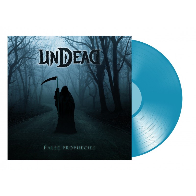 UNDEAD PROPHECIES  - False Prophecies Ltd transparent blue vinyl