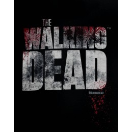 THE WALKING DEAD  - Blood splatter logo T SHIRT
