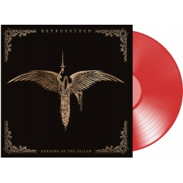 HETROERTZEN - Uprising of the Fallen Ltd edition / transparent red 180g VINYL PRE ORDER