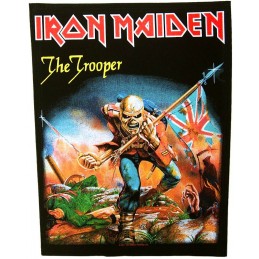 IRON MAIDEN - THE TROOPER BACK PATCH