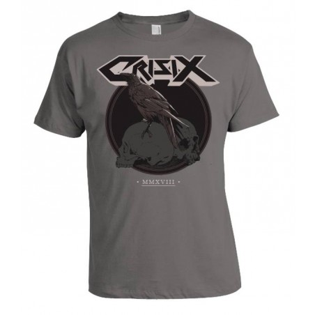 CRISIX - Against the Odds / MMXVIII Grey T-SHIRT